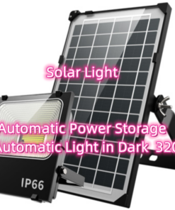 Solar Light Automatic power storage and Automatic light in dark 3200w