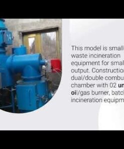 Small and cheap price incinerator