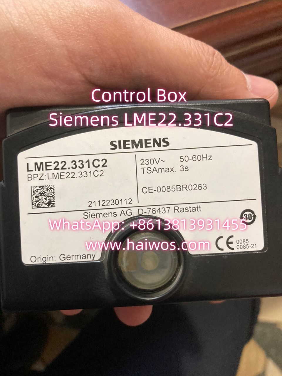 Control Box Siemens LME22.331C2